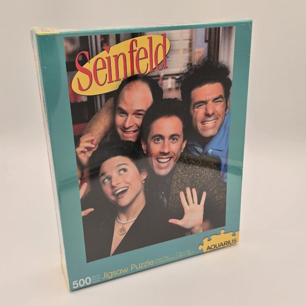 Seinfeld Jigsaw Puzzle 500 Piece Factory Sealed Aquarius New Collectible